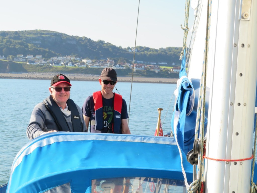 Anchored at Llandudno